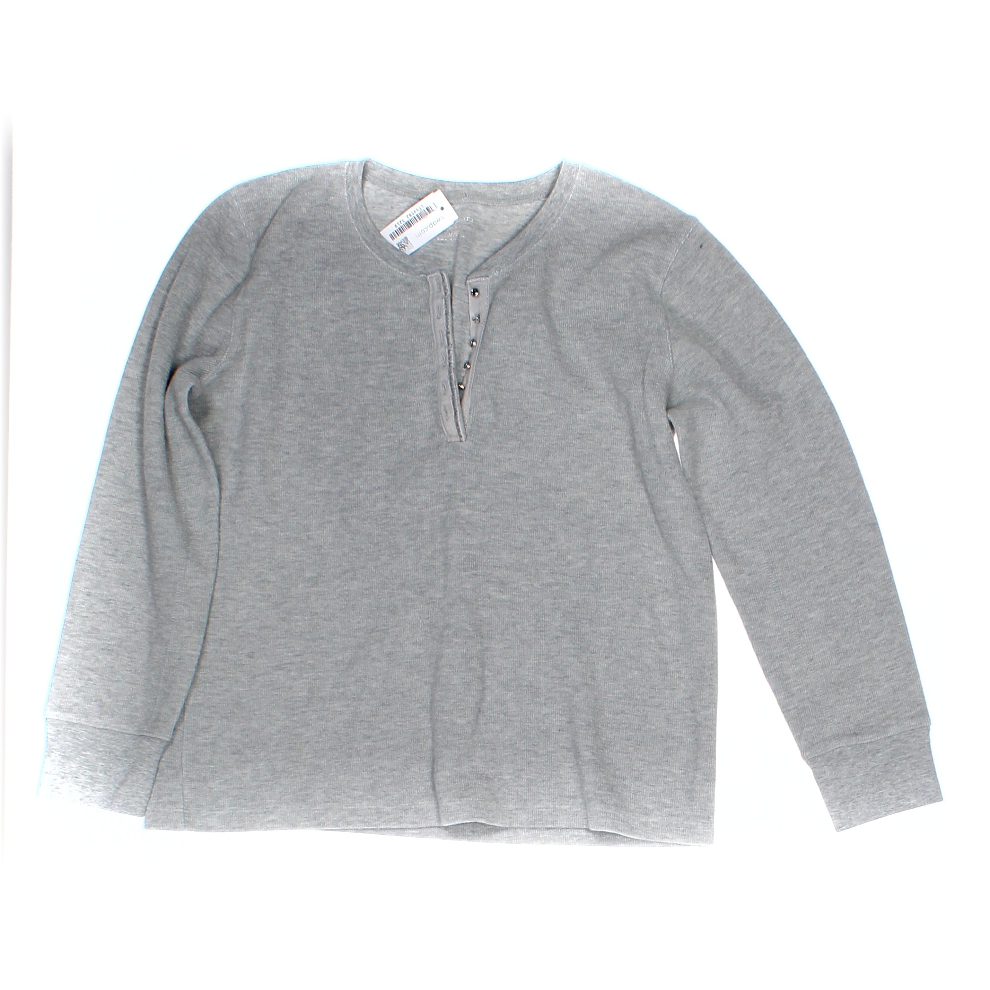 Laura Scott Women s Sweatshirt Size M Grey Cotton