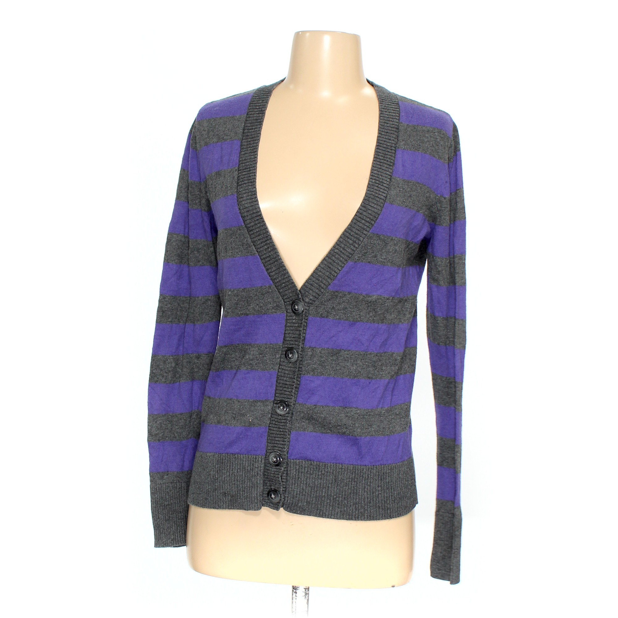 Purple cardigan old on sale navy