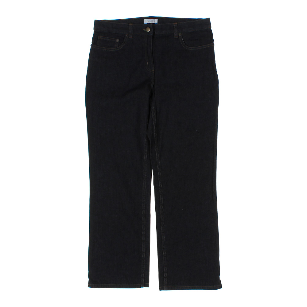 Van Heusen 's Jeans Size 8,  Black, Cotton,Spandex
